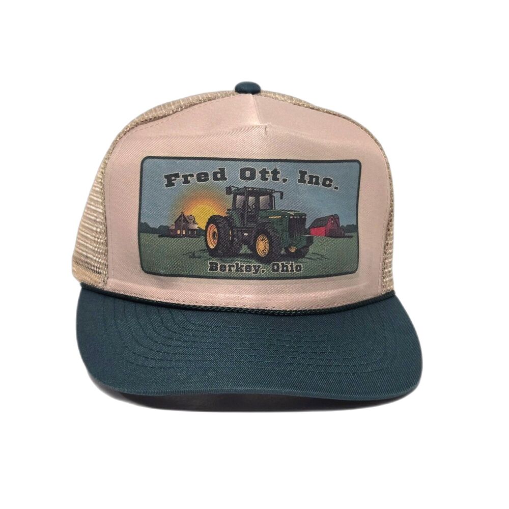 Mohr's Fred Ott Inc Vintage Hat | Adjustable Snapback | 90s Ohio Farming Tractor